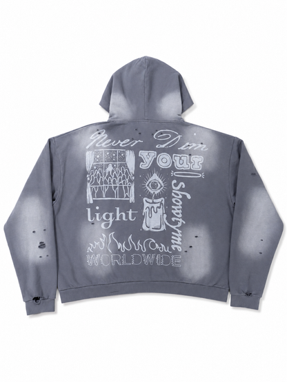 Grey Light Hoodie