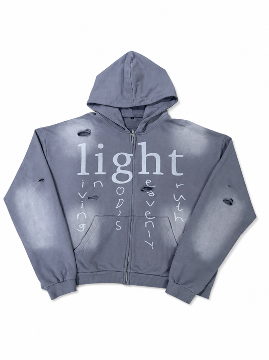 Grey Light Hoodie