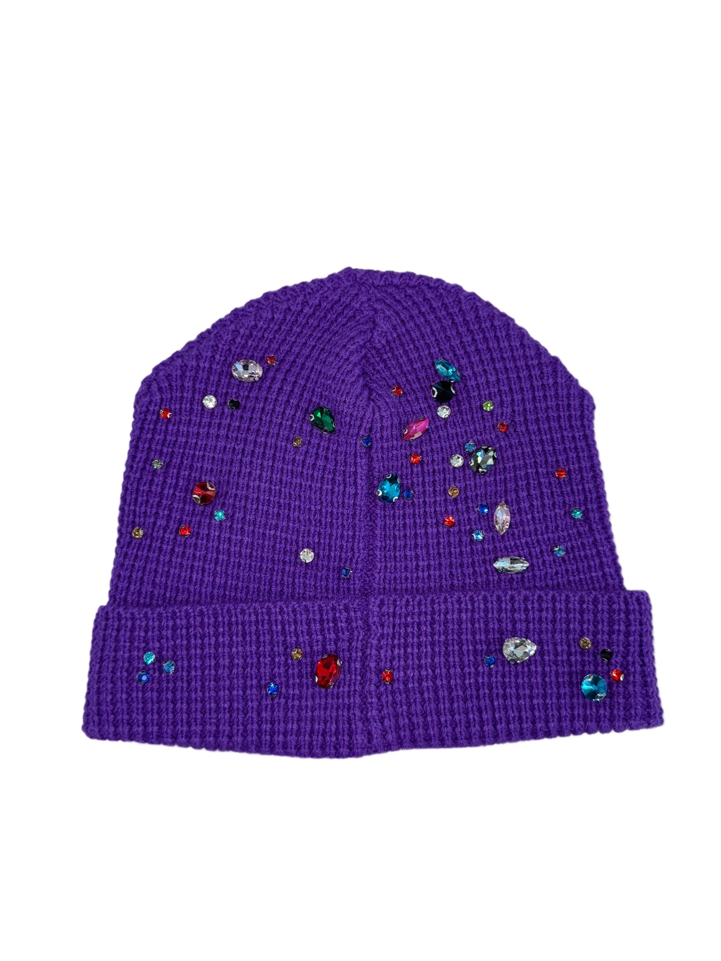 “Shine On Me” Crystal-Embellished Kit Beanie