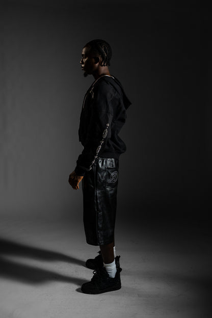 Showtyme Crystal Zip Up Hoodie