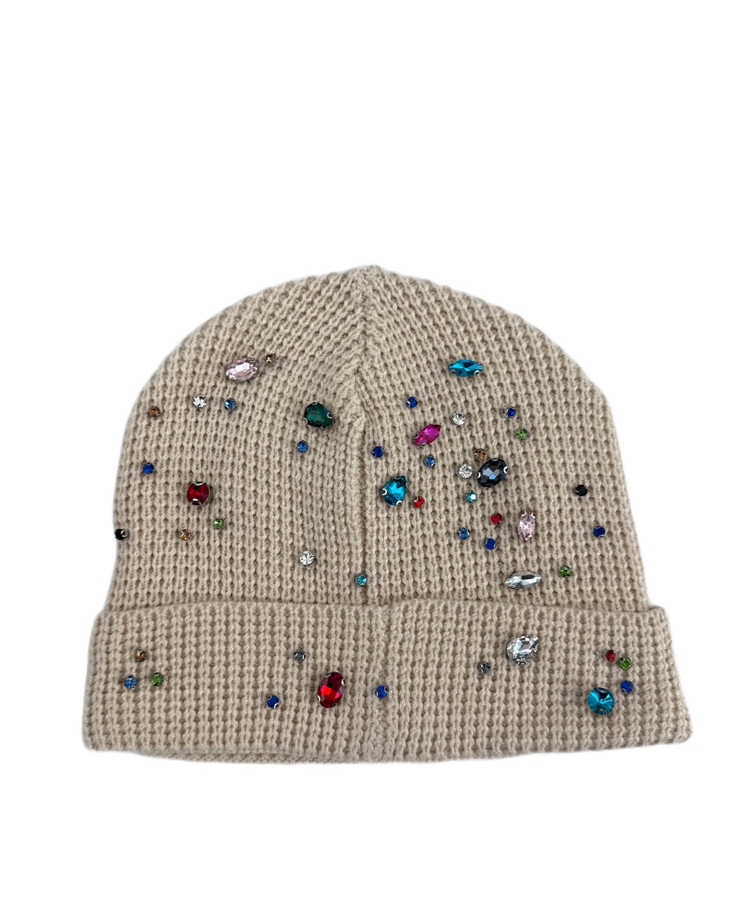 “Shine On Me” Crystal-Embellished Kit Beanie