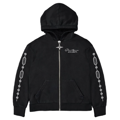 Showtyme Crystal Zip Up Hoodie